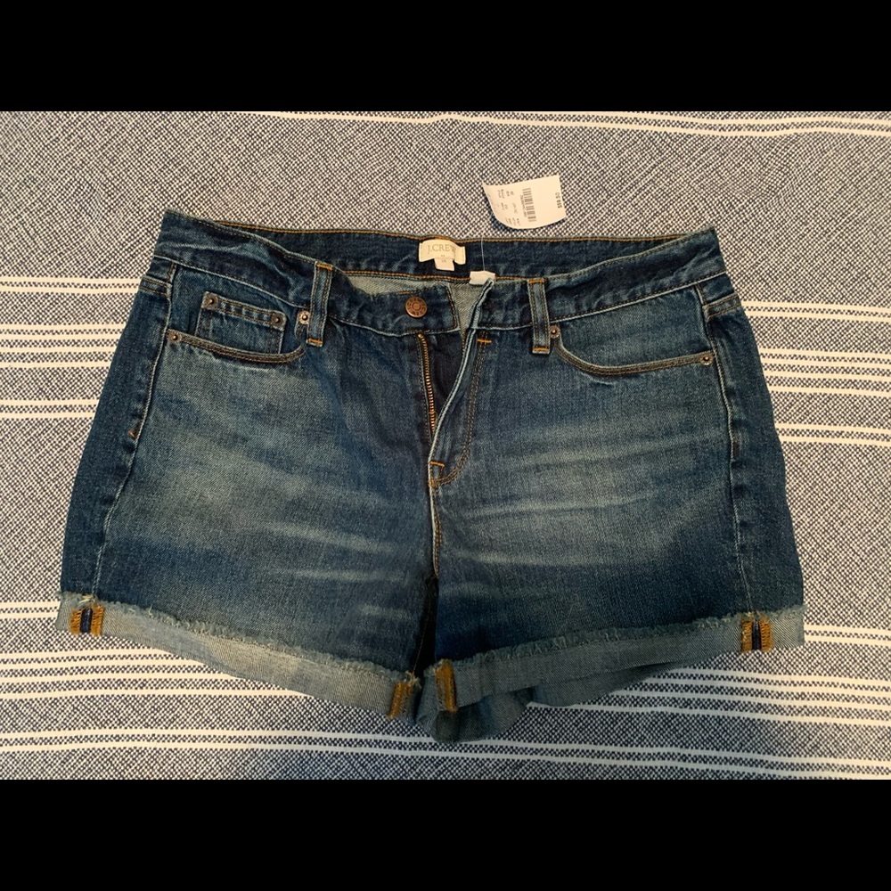 J Crew denim shorts size 29 NWT